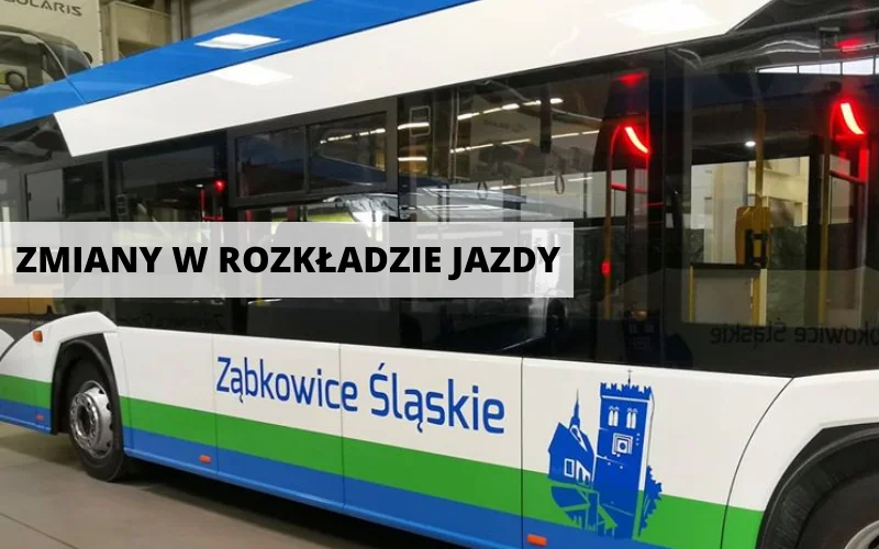 Ząbkowice Śląskie. Ząbkowicka Komunikacja Publiczna - rozkład jazdy na wigilię i sylwestra - Zdjęcie główne