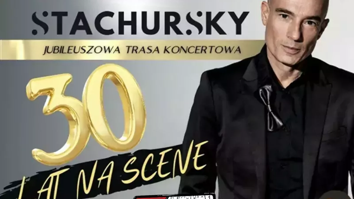 ZĄBKOWICE ŚLĄSKIE. Jacek Stachursky zagra jubileuszowy koncert. Bilety już w sprzedaży
